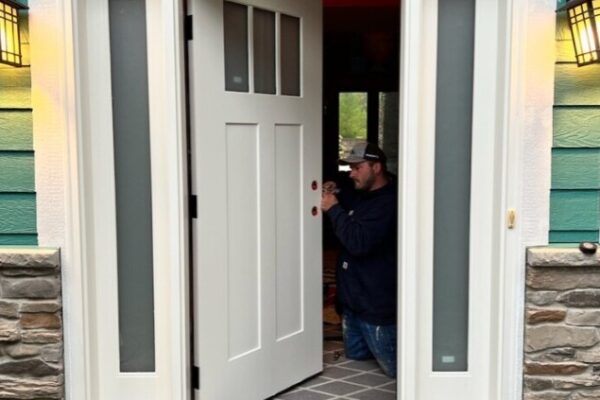 new front door installation
